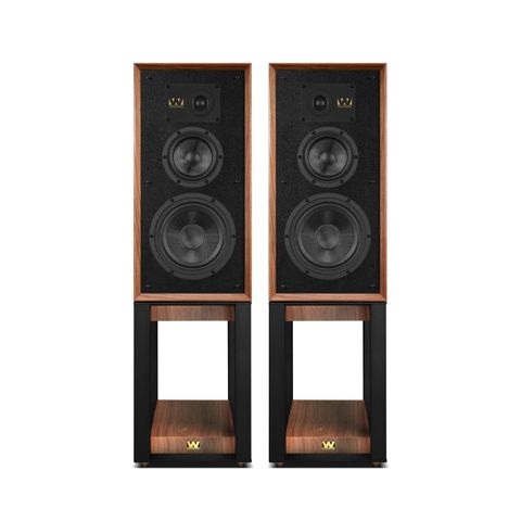 Loa Wharfedale Super Linton, Bass 20cm, Độ nhạy 90dB, Kèm Chân Loa