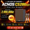 Loa xách tay Acnos CS286 Pro New 2026 (Kèm 2 Micro)