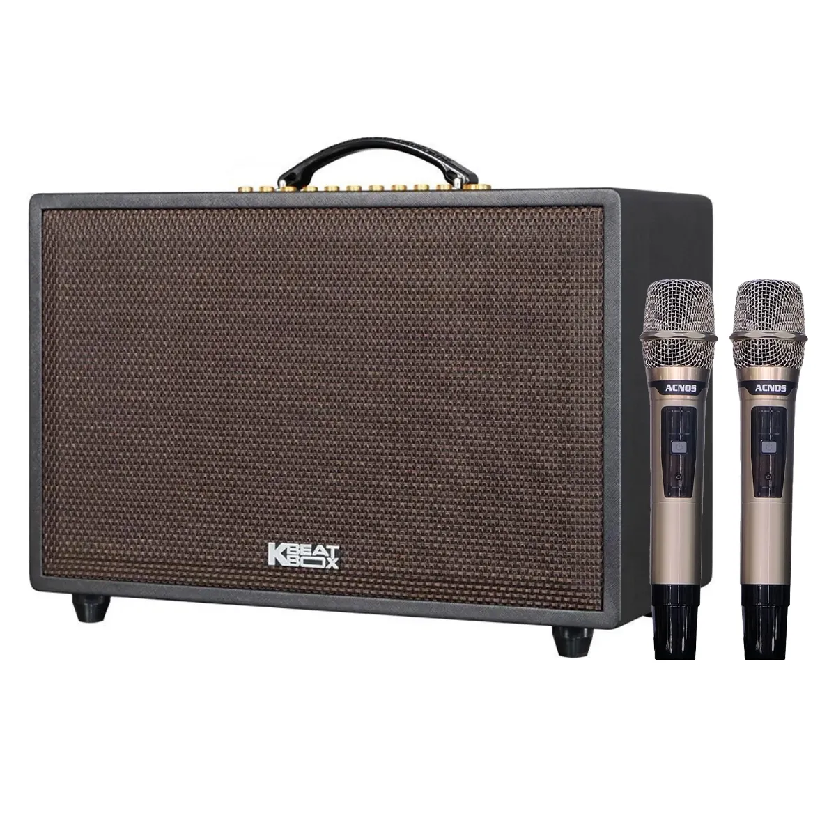 Ảnh minh họa Loa xách tay Acnos CS3600 Pro (1 Bass 25cm, 220W, Kèm 2 Micro) 1