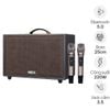 Loa xách tay Acnos CS3600 Pro (1 Bass 25cm, 220W, Kèm 2 Micro)