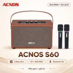  Loa xách tay Acnos S60 (New 2026) 