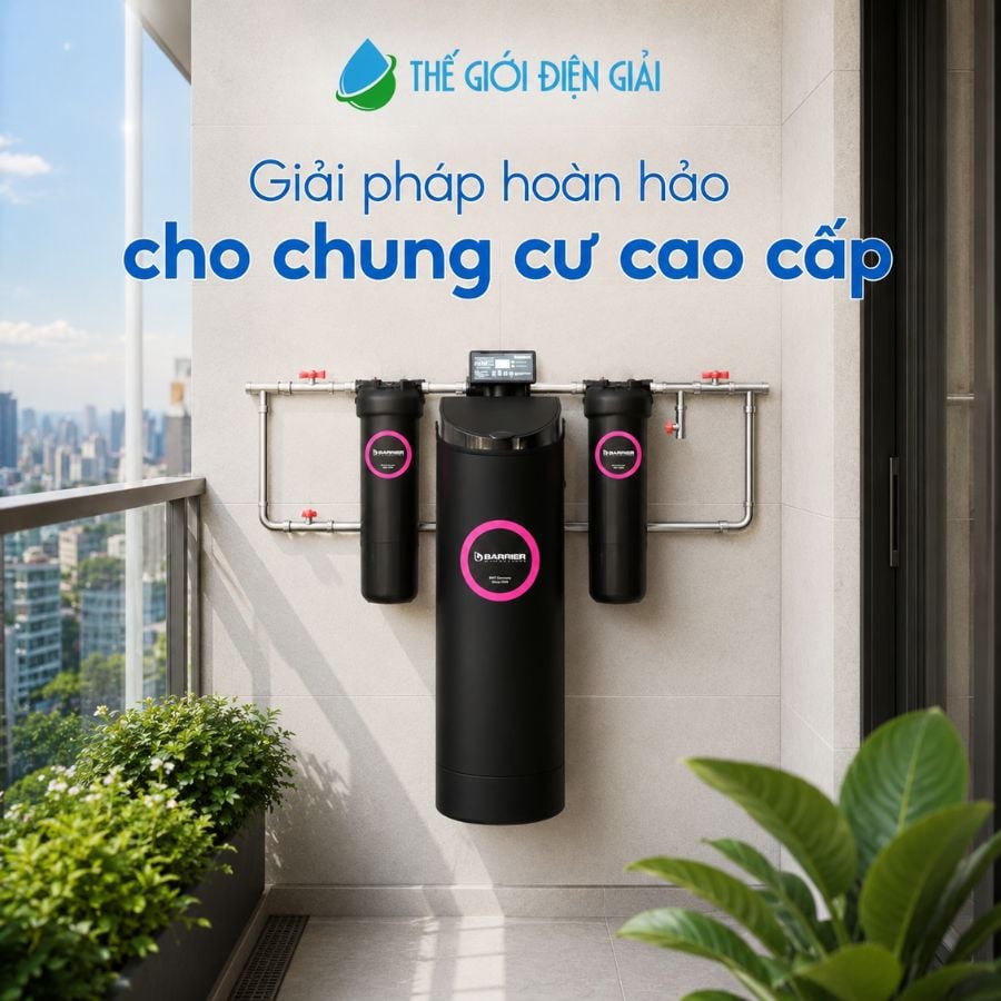 Ảnh minh họa Lọc tổng đầu nguồn Barrier City Pro Hero 3
