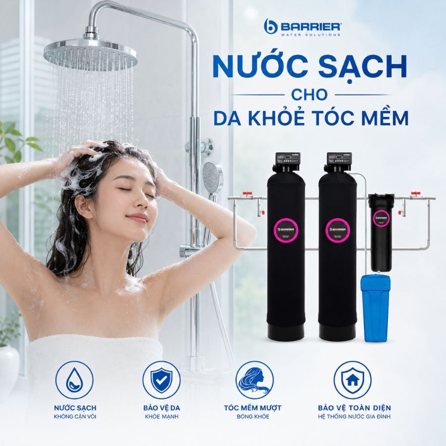 Ảnh minh họa Lọc tổng đầu nguồn Barrier City Pro Hero Plus 1