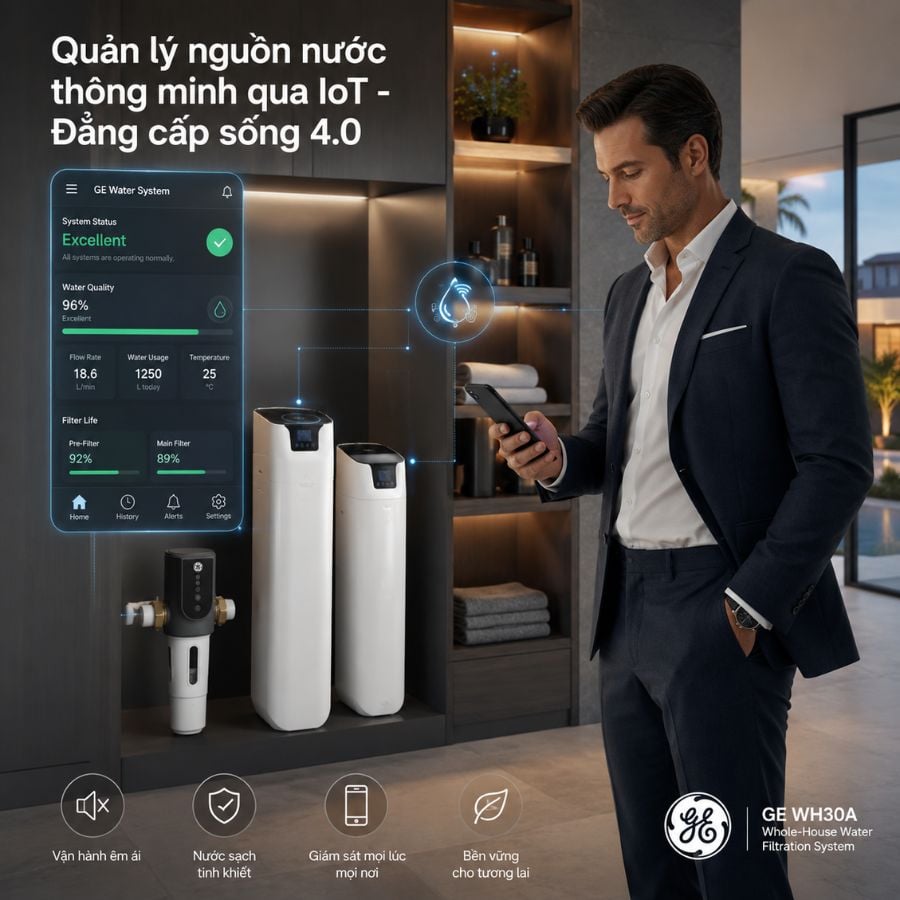 Ảnh minh họa Lọc tổng đầu nguồn GE WH30A 2