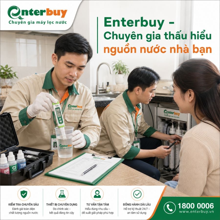 Ảnh minh họa Lọc tổng đầu nguồn Geyser Ecotar 1F10S Smart 3