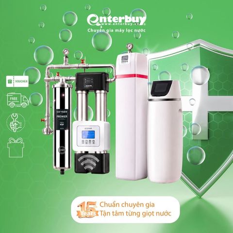 Lọc tổng đầu nguồn Geyser Ecotar Lux Smart Villa H