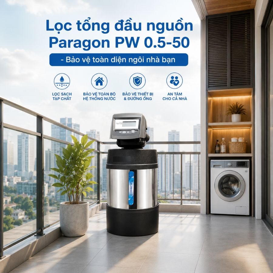 Ảnh minh họa Lọc tổng đầu nguồn Paragon PW 0.5-50 1