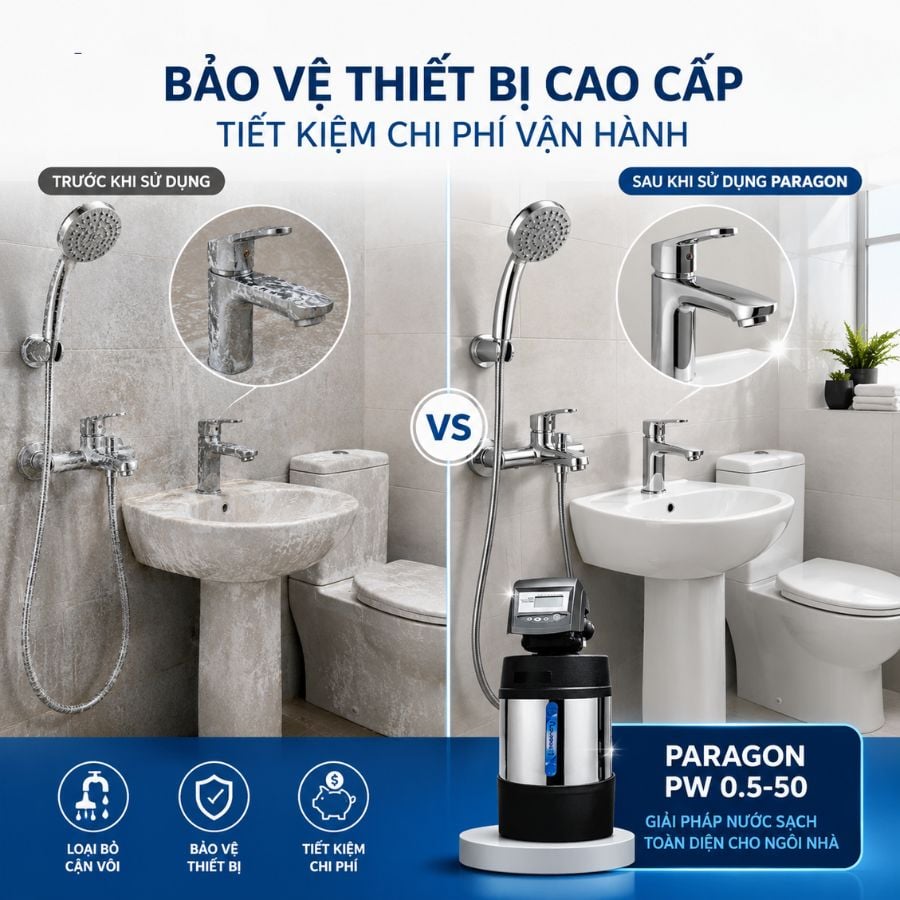 Ảnh minh họa Lọc tổng đầu nguồn Paragon PW 0.5-50 3