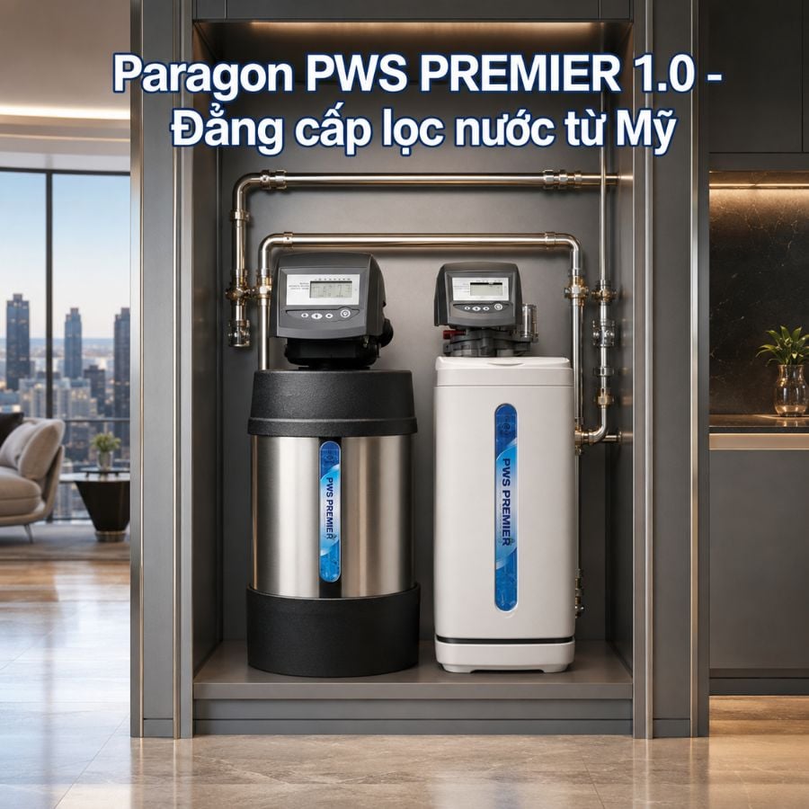 Ảnh minh họa Lọc tổng đầu nguồn Paragon PWS PREMIER 1.0 2