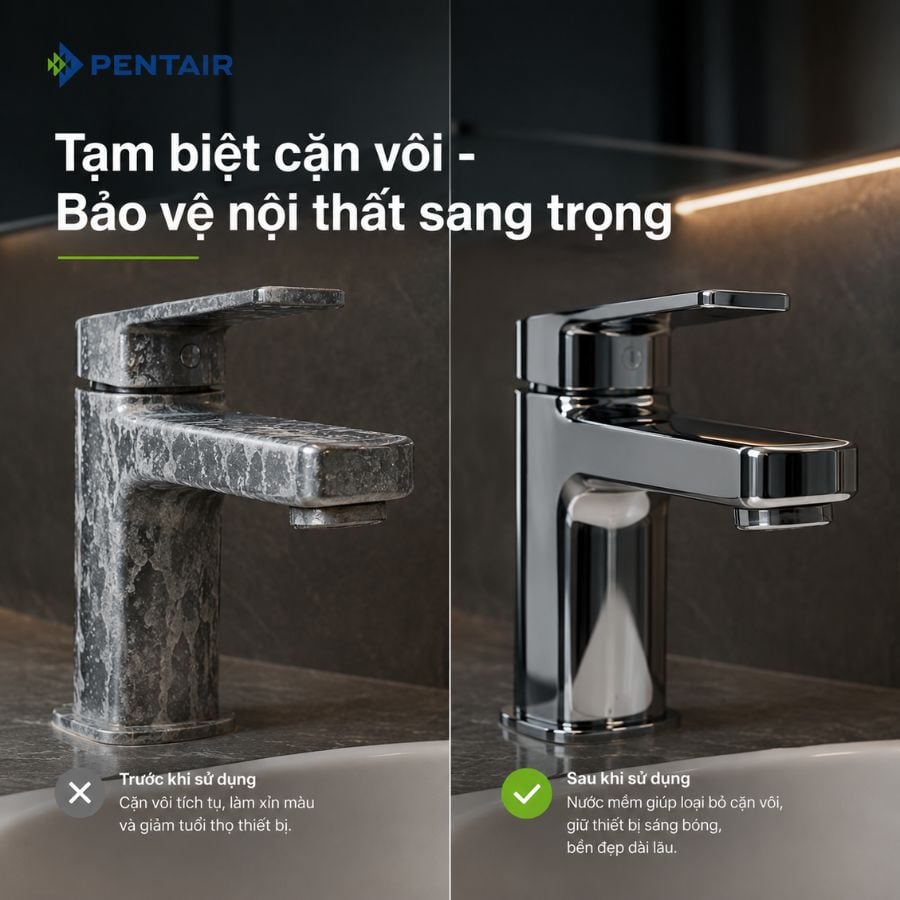 Ảnh minh họa Lọc tổng đầu nguồn Pentair Softena Smart CS Midi 1