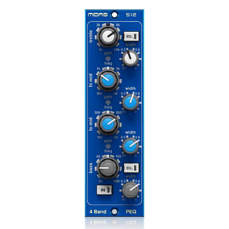 Ảnh minh họa Lọc xì Midas PARAMETRIC EQUALISER 512 V2 1