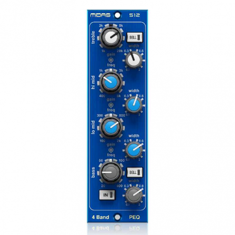 Lọc xì Midas PARAMETRIC EQUALISER 512 V2