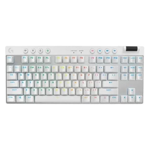 Logitech G PRO X TKL LIGHTSPEED Bàn phím chơi game không dây - Trắng