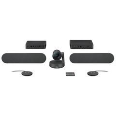  Logitech Rally Plus - Bộ hội nghị UHD 4K / HDMI / LAN / USB-C / USB 