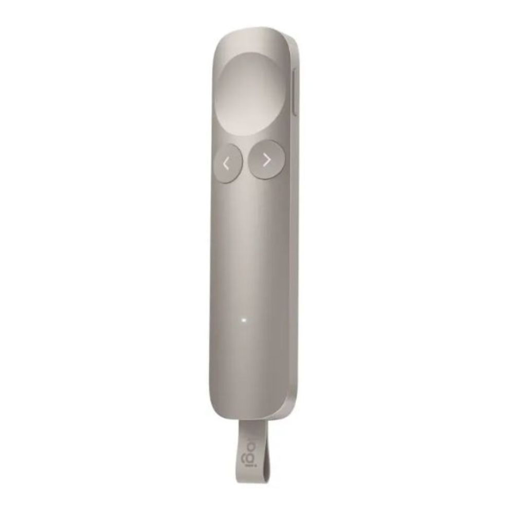 Bút trình chiếu Logitech Spotlight 2 - Màu cát (Bluetooth/ Đầu thu USB-C Receiver Wireless)