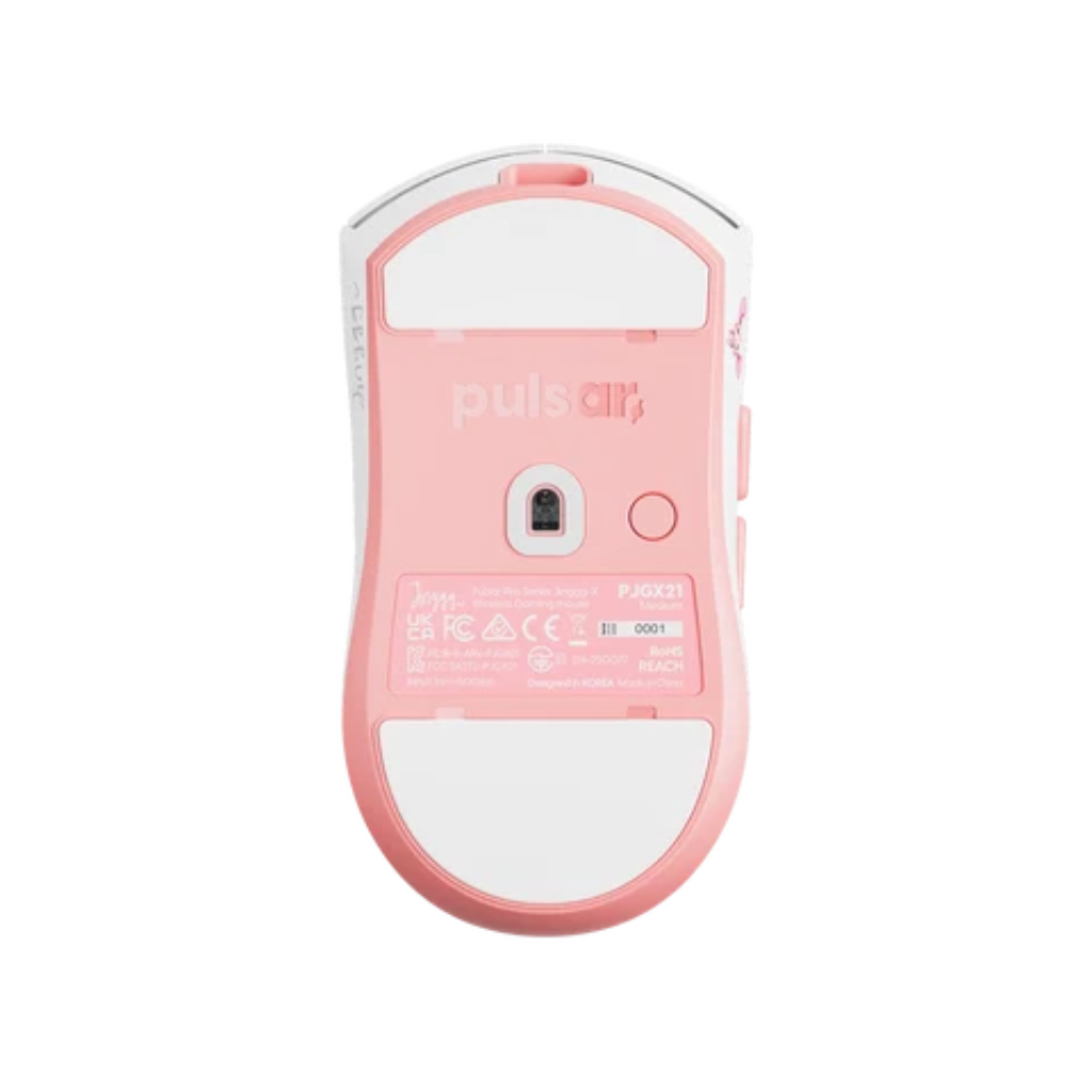 Ảnh minh họa Chuột Gaming Pulsar Pro Series Jinggg-X - Dáng Chuẩn Jinggg Paper Rex, Tông Trắng Hồng 2
