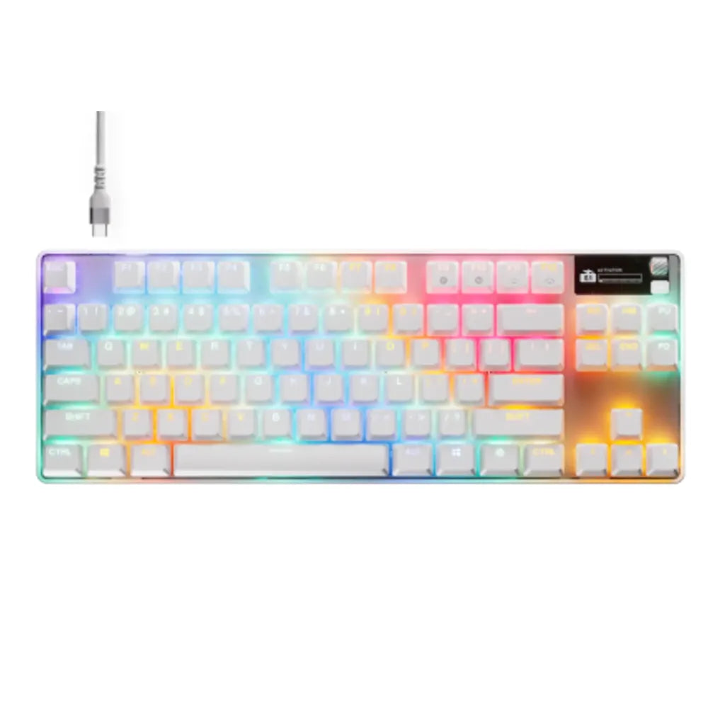 Ảnh minh họa SteelSeries Apex Pro TKL Gen 3 Bàn phím chơi game có dây - Trắng (Tiếng Anh) 2