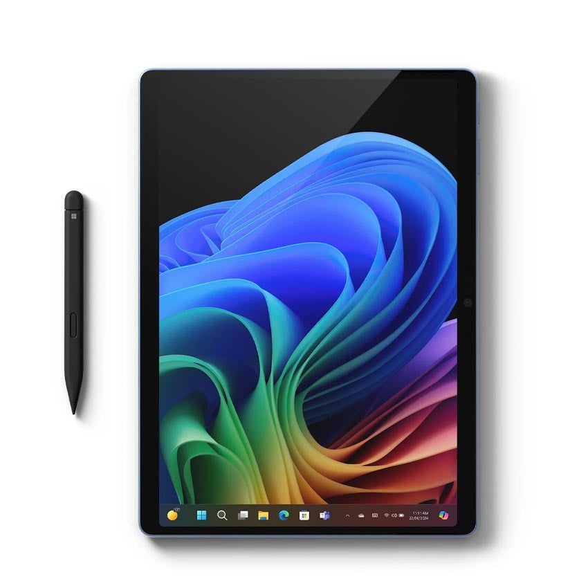 Ảnh minh họa Microsoft Surface Pro 12 Snapdragon X Plus/256GB SSD/16GB/12 inch (2196 x 1464)/Win11/Xanh/Bảo hành tại HACOM) 2