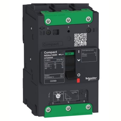 LV426100 MCCB Schneider NSXm EverLink 3P 16A 16KA 800V