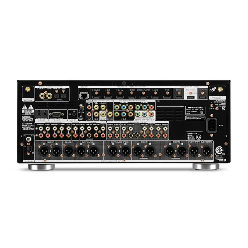 Ảnh minh họa Pre Amply Marantz AV7704, 11.2 Kênh, Dolby Atmos, Wi-Fi, Bluetooth, AirPlay, HDMI 1