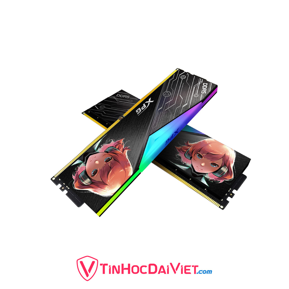 Ảnh minh họa RAM ADATA XPG DDR5 LANCER 32GB RGB Mera Edition (Kit 2 x16GB/Black/7200) 2
