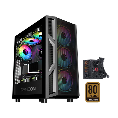 Vỏ Case Gaming Mid Tower GAMEON Trident IV-M POWERFORGE Series