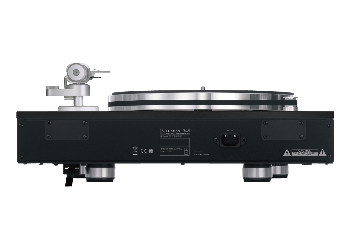 Ảnh minh họa Mâm Than LUXMAN PD-151 MARK II Black Edition CENTENNIAL - Chính Hãng PGI 1