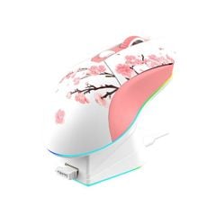  Chuột Gaming không dây Dareu EM901X RGB Superlight Wireless Pink 