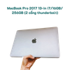 MacBook Pro 2017 13-in i7/16GB/256GB (2 cổng thunderbolt)