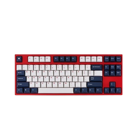 Bàn phím cơ Leopold FC750R Bluetooth 5.1 - Blue Star White Red Font