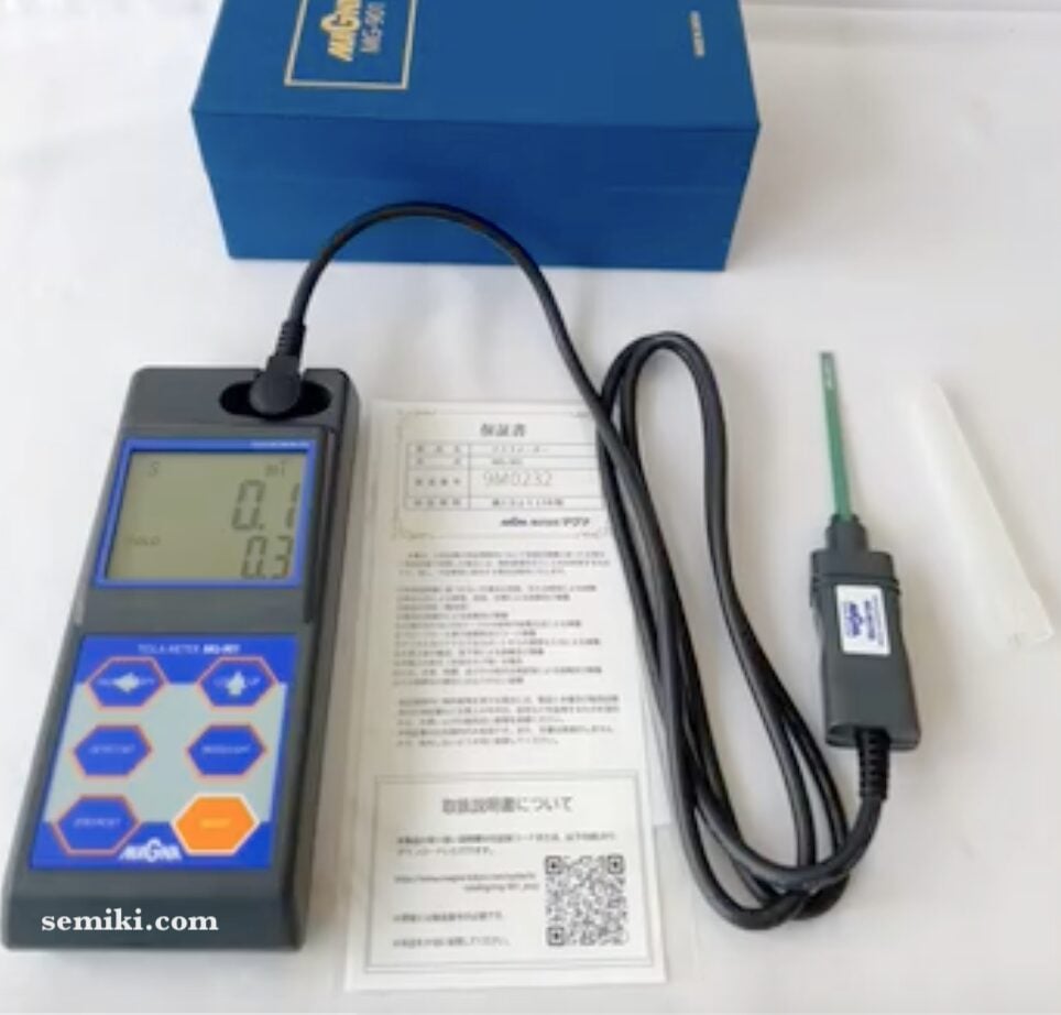Ảnh minh họa MAGNA Tesla meter MG-901 máy đo từ tính 0 ~ 3,000.0 mT 2