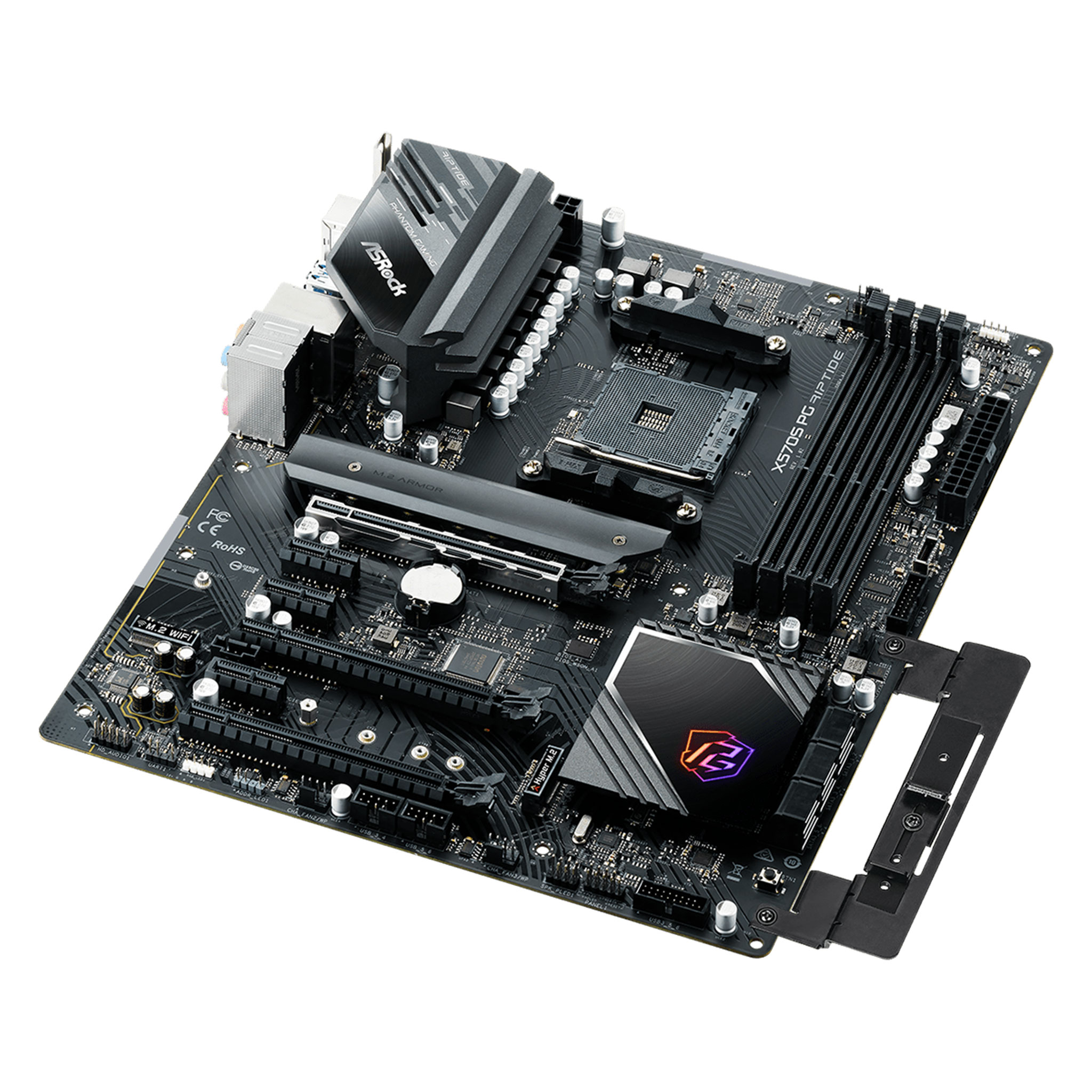 Ảnh minh họa Mainboard ASRock X570S PG Riptide DDR4 | AM4, ATX, 4 khe RAM 3