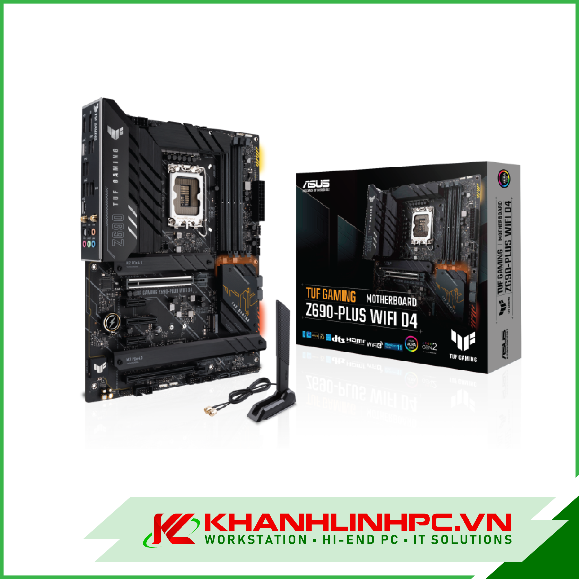 Mainboard Asus TUF Gaming Z690 - Plus Wifi DDR4