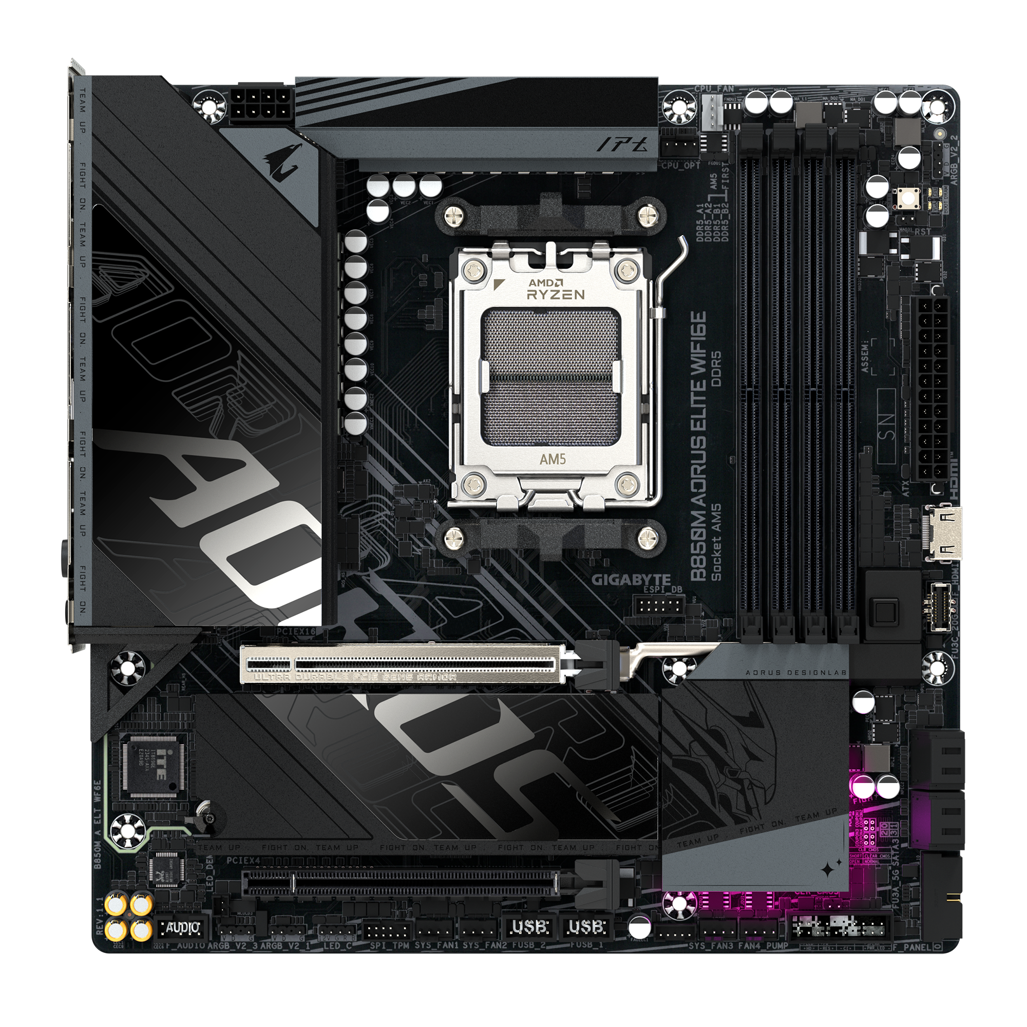 Ảnh minh họa Mainboard B850M AORUS ELITE WIFI6E 1