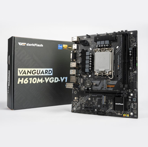 Mainboard DarkFlash H610M VGD V1 – Intel H610, Socket LGA1700, DDR4