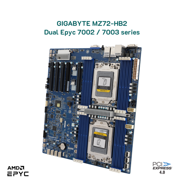 Mainboard Gigabyte MZ72-HB2 Dual Epyc 7002 / 7003