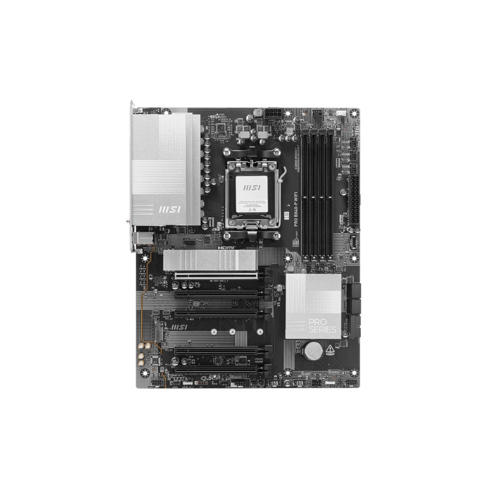Ảnh minh họa Mainboard MSI PRO B840-P WIFI (4 x DDR5/ 256GB/ AM5/ ATX) 1