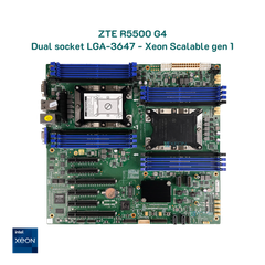  Mainboard server ZTE R5500 G4 Dual Xeon Scalable socket 3647 
