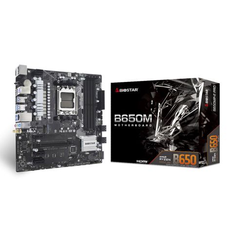 Mainboard Biostar B650MP-E Pro – B650, AM5, DDR5, mATX