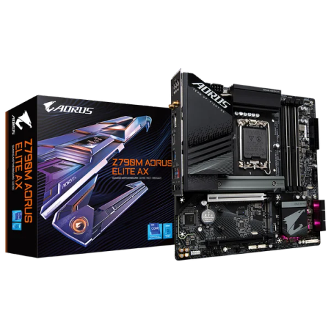 Mainboard Gigabyte Z790M AORUS Elite AX Rev 1.0 Wifi DDR5