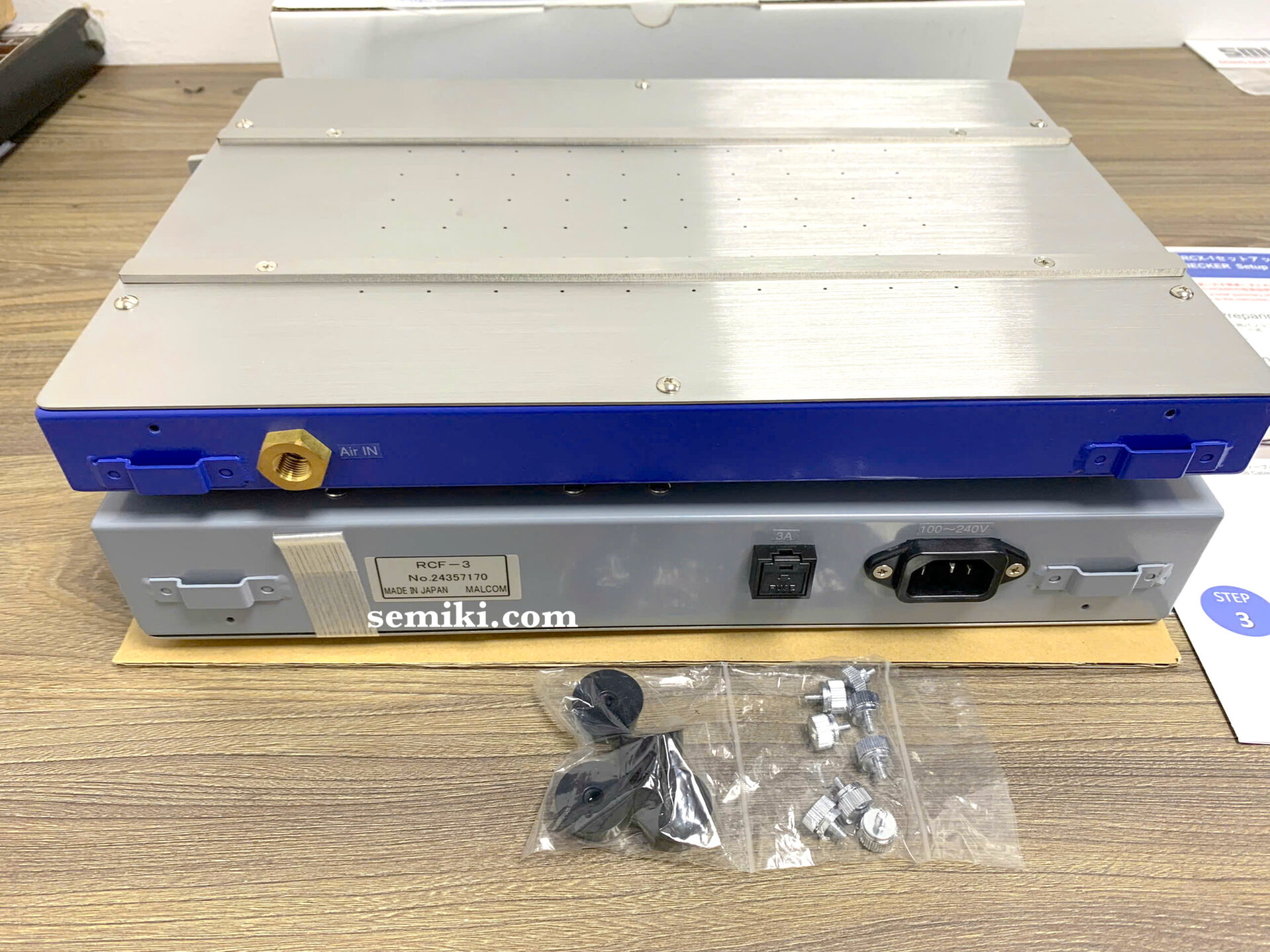 Ảnh minh họa MALCOM Cooling fan RCF-3 thiết bị làm mát cho Reflow Checker 2