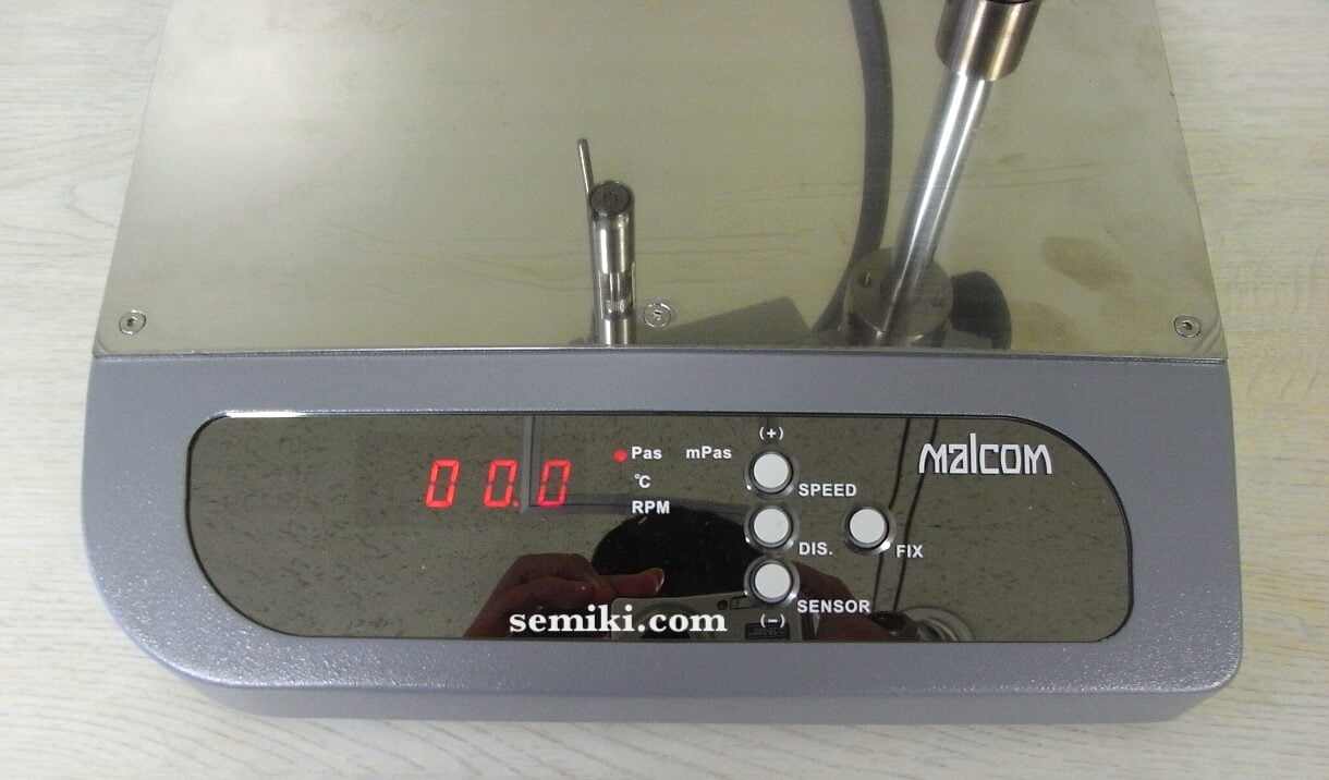 Ảnh minh họa MALCOM PC-11 máy đo độ nhớt kem hàn 5～800 / 0.2～20 (Pa・s) 2