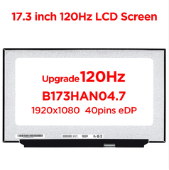  Màn Hình 17.3″ Led Slim 40p Fhd =Ko Viền= *Socket Phải, Lắp Dc 144hz* 