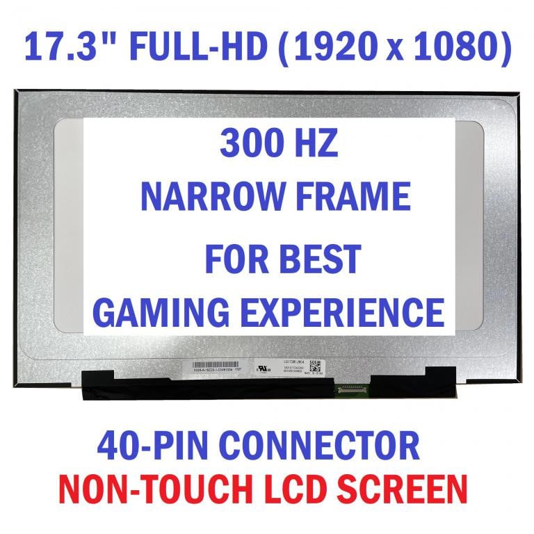 Màn Hình 17.3″ Led Slim 40p Fhd (300hz)