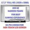 Màn Hình 17.3″ Led Slim 40p Fhd (300hz)