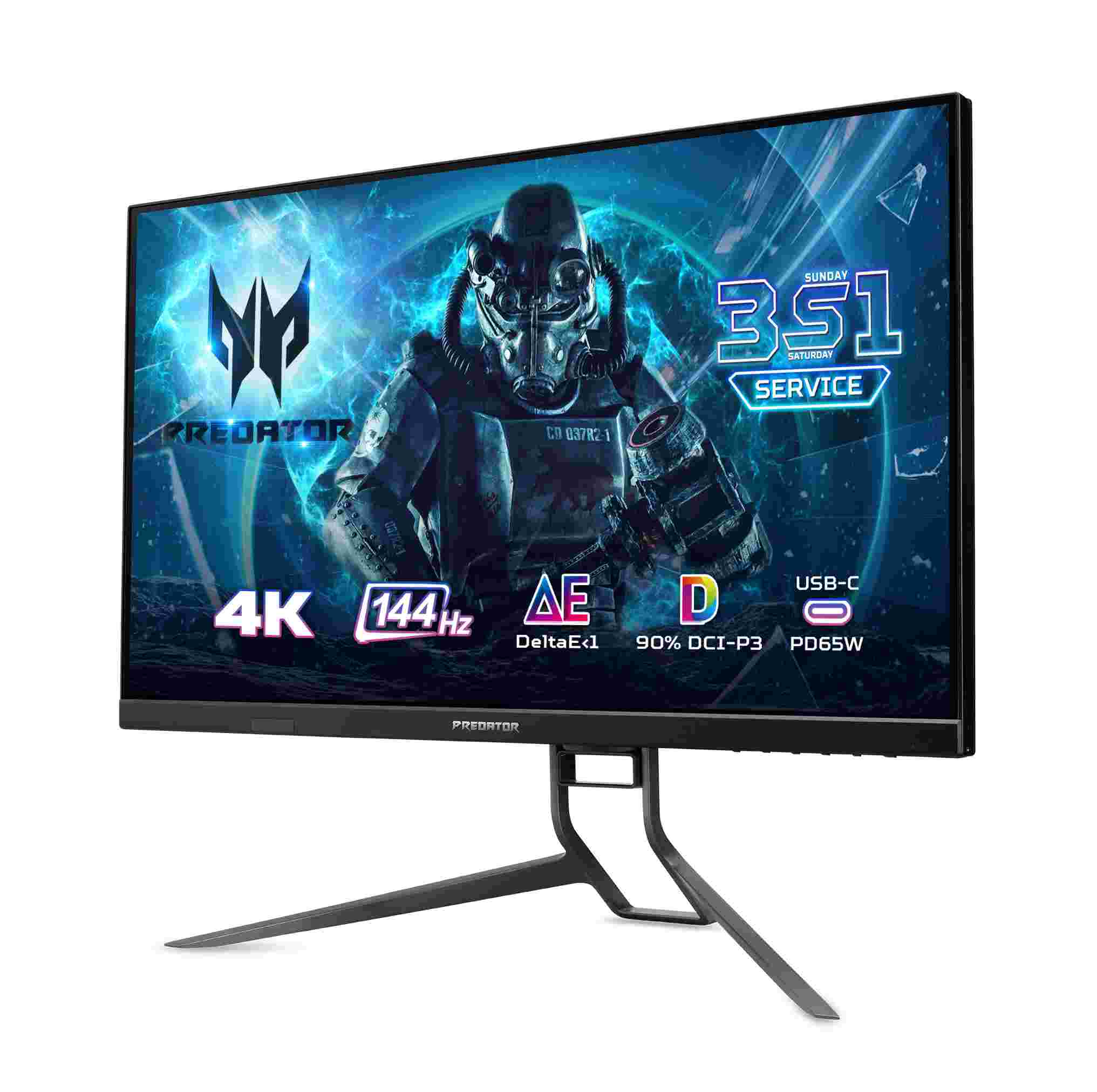 Ảnh minh họa Màn hình Acer XB323QK NV (31.5 inch/UHD/IPS/144Hz/1ms/400nits/HDMI) 2
