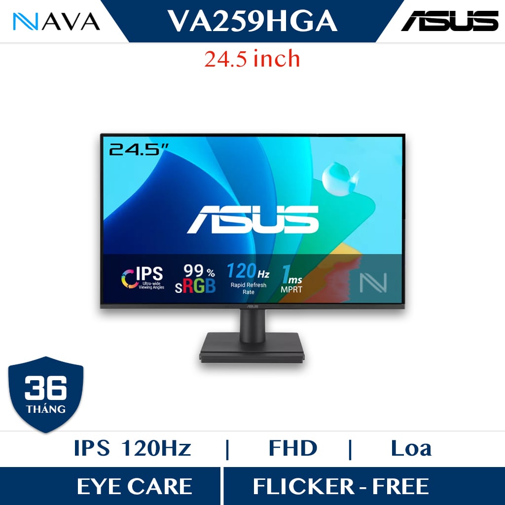 Màn hình ASUS VA259HGA - 25 inch