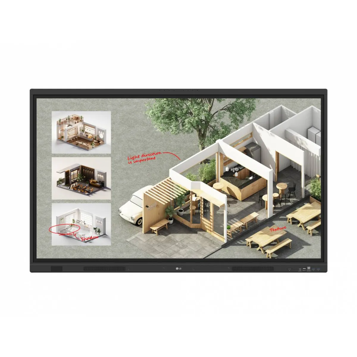 Ảnh minh họa Màn hình cảm ứng tương tác LG 75 inch - 75TR3DQ 1