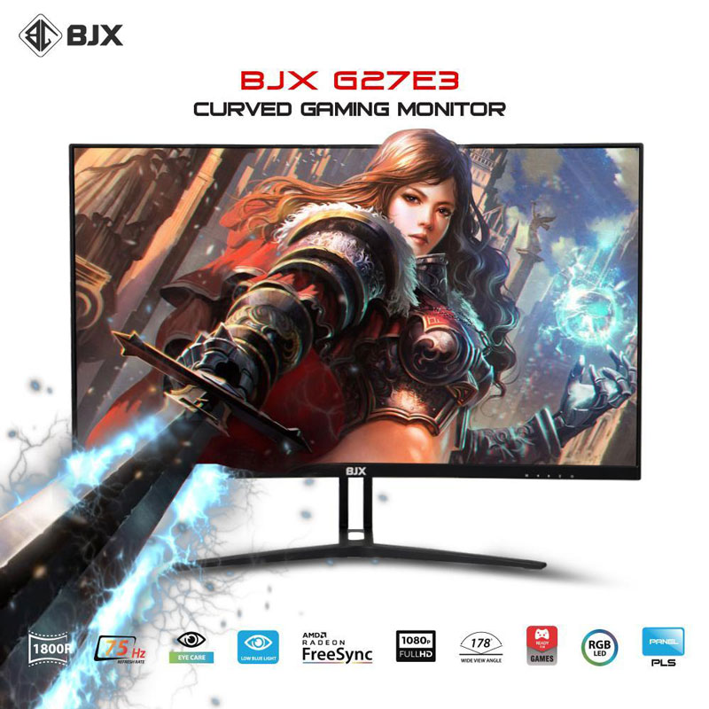 Ảnh minh họa Màn hình cong LCD BJX G27E3 (27 inch/FHD/PLS/75Hz/RGB) 1