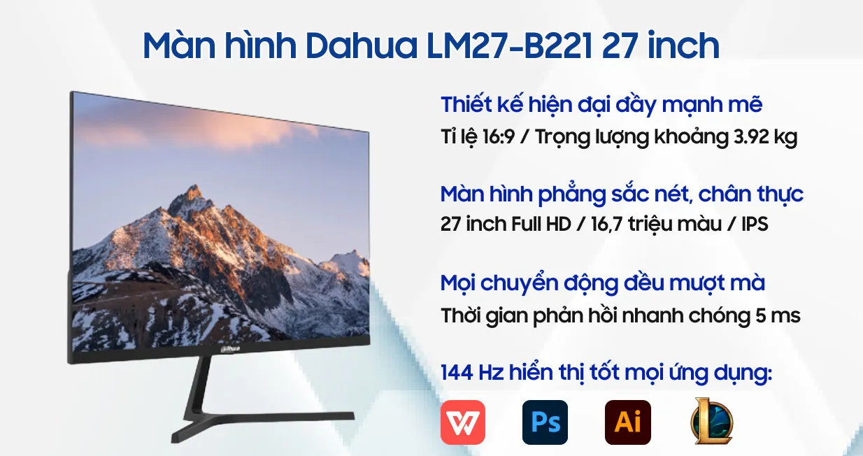 Màn hình Dahua LM27-B221 27 inch